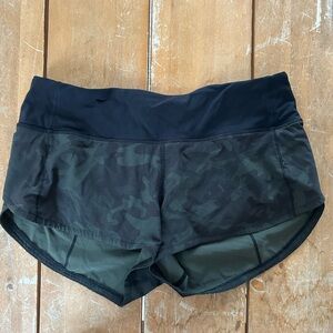 Lulu lemon athletic camo shorts
